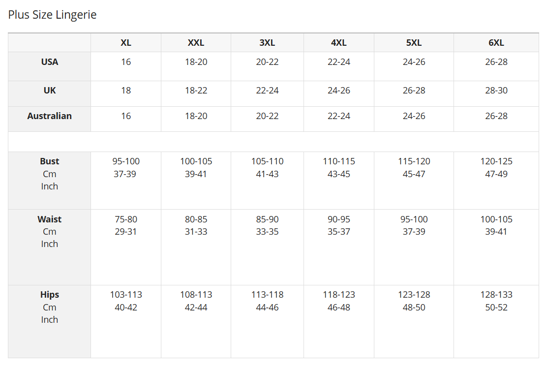 Daring Dreamer Plus Size Bra Set