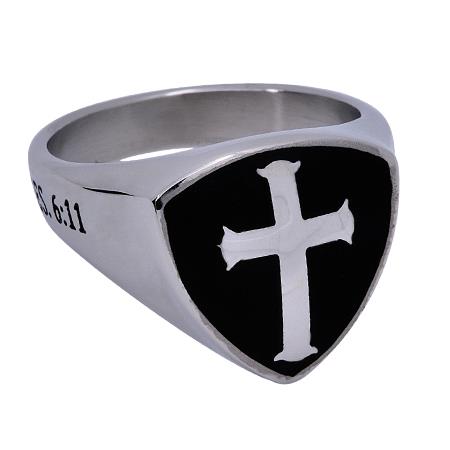 R2 Shield Cross Ring