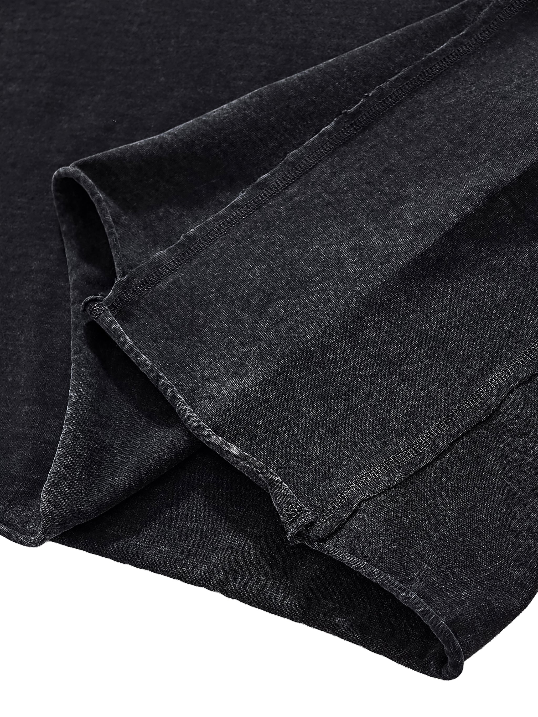 Contraband Raw Edge Boxy Tee