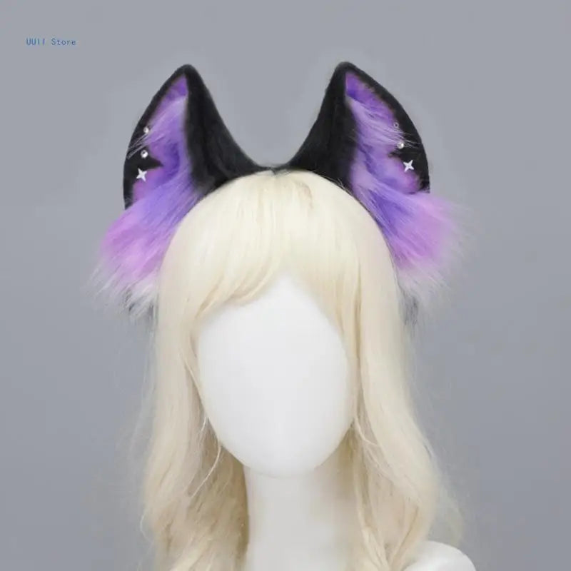Midnight Mischief Petplay Ears Headband