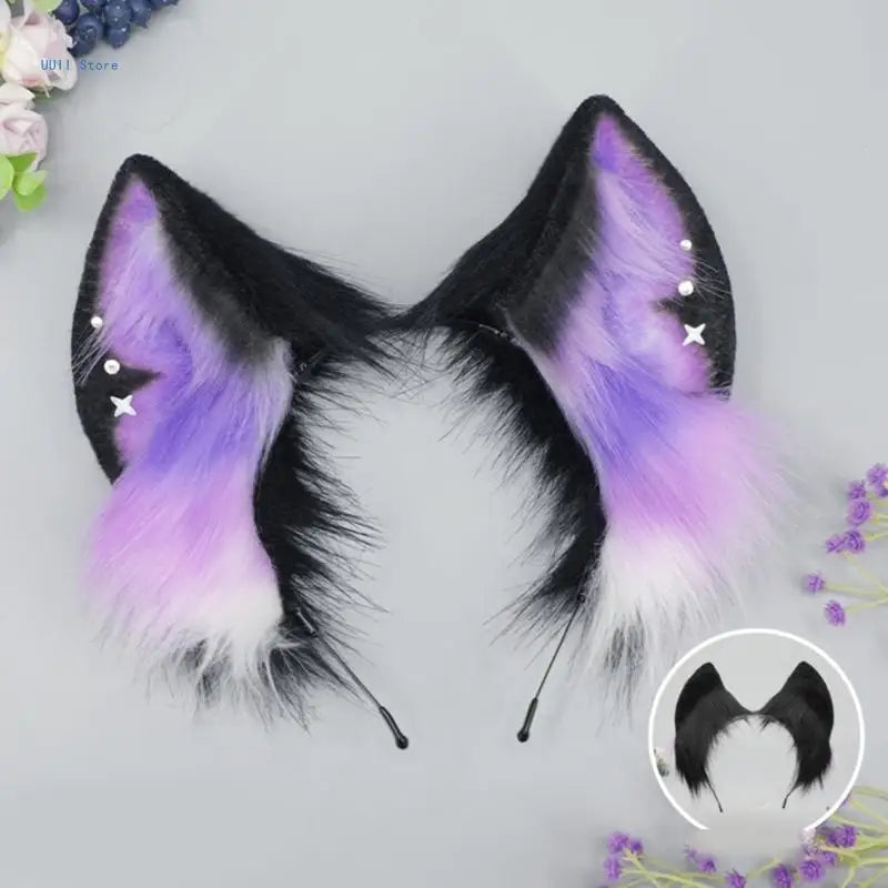Midnight Mischief Petplay Ears Headband