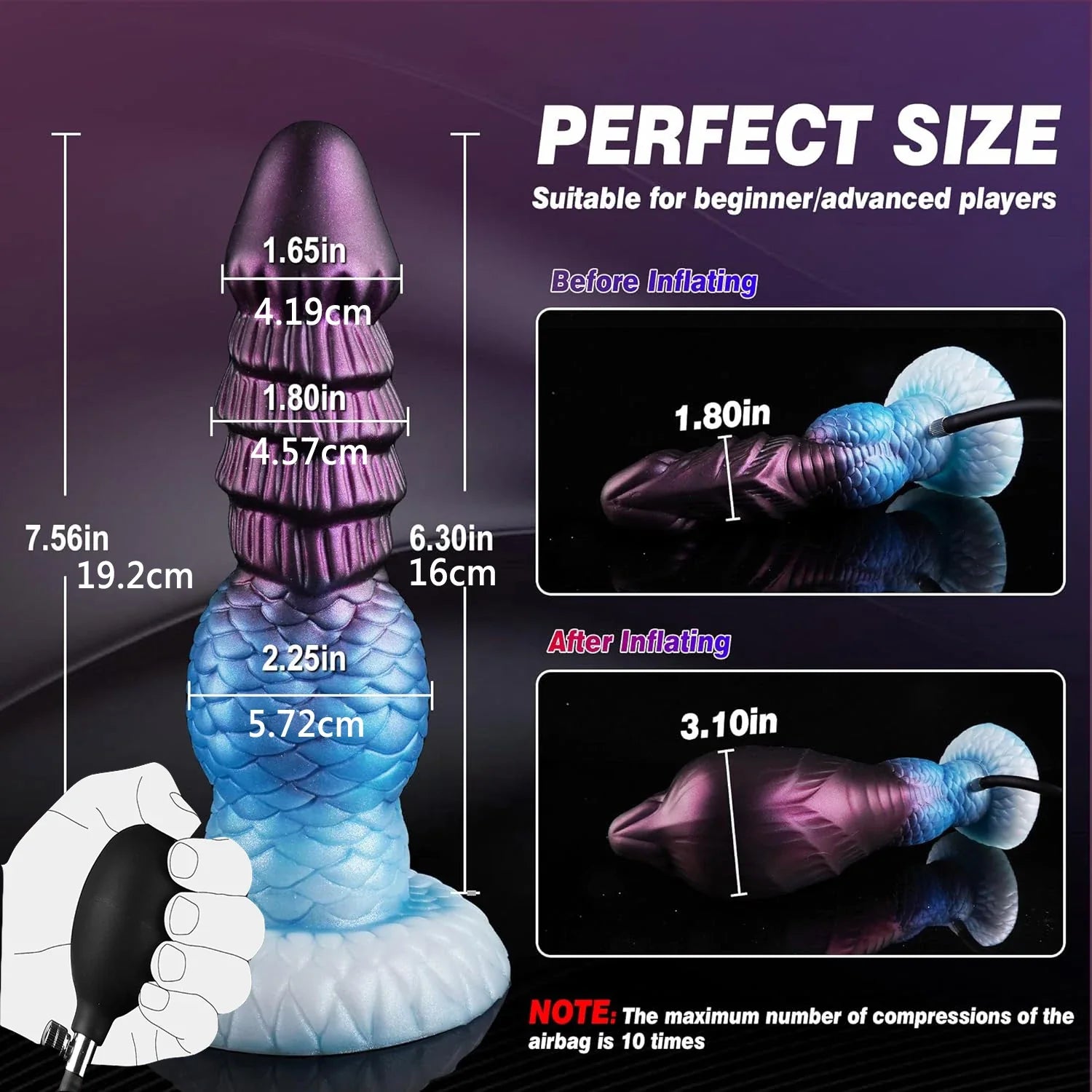 Canine Squirting Dildo – Liquid Silicone