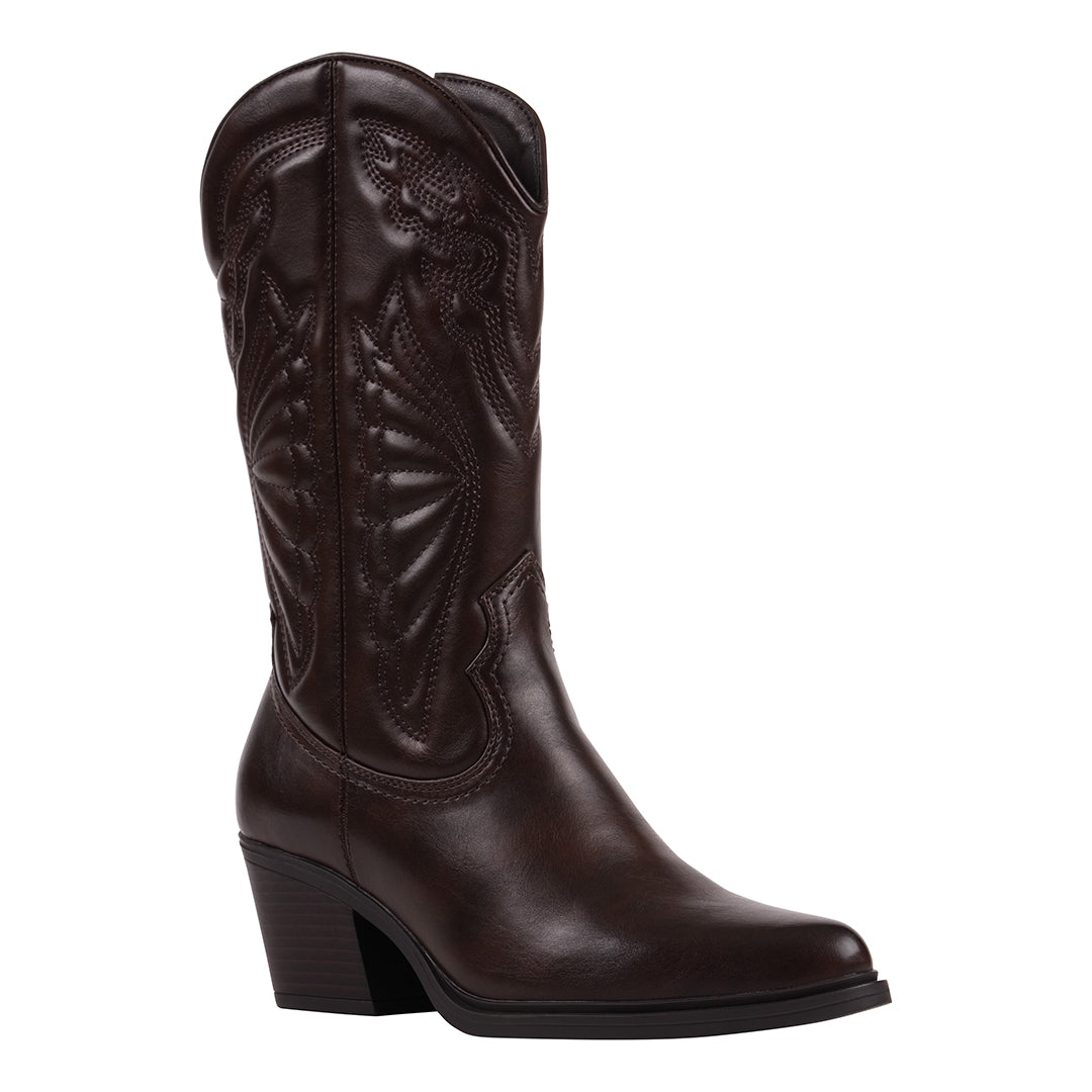 Women's Savannah Dark Brown Booties