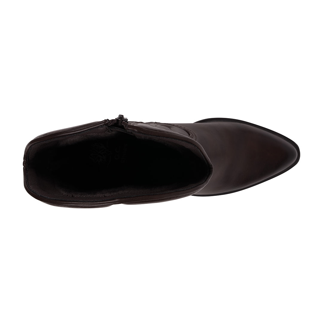 Women's Savannah Dark Brown Booties