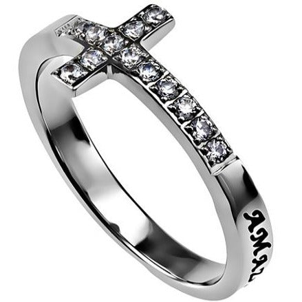 Sideways Cross Ring