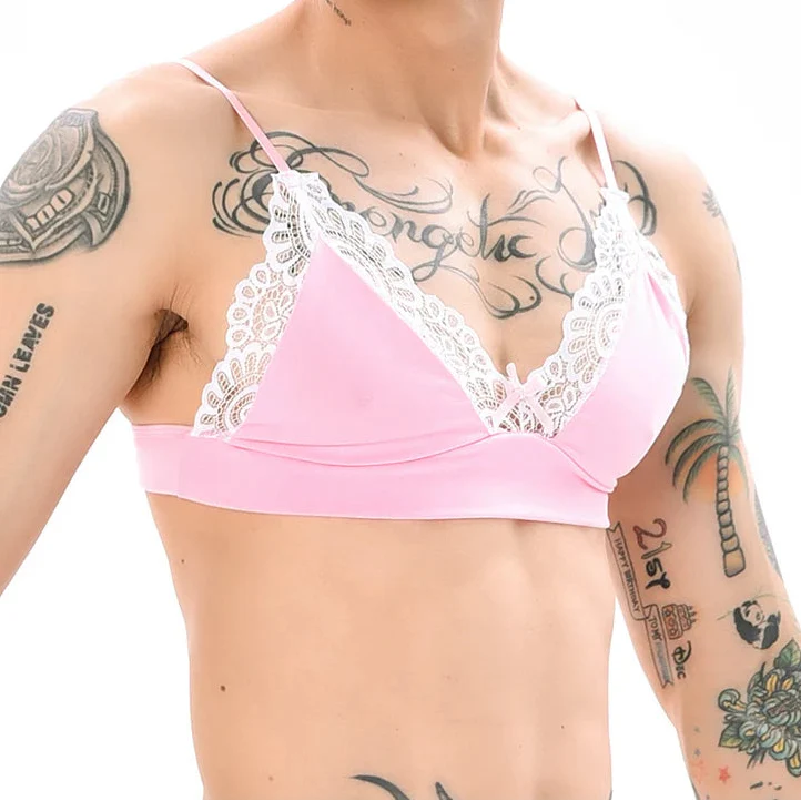 Men’s Sissy Lace Bra