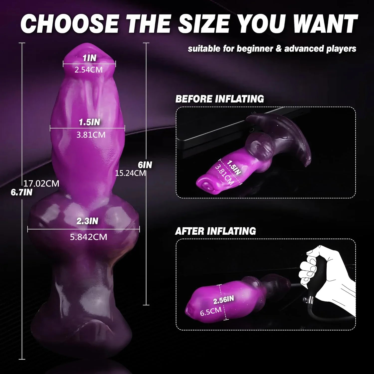 Canine Squirting Dildo – Liquid Silicone