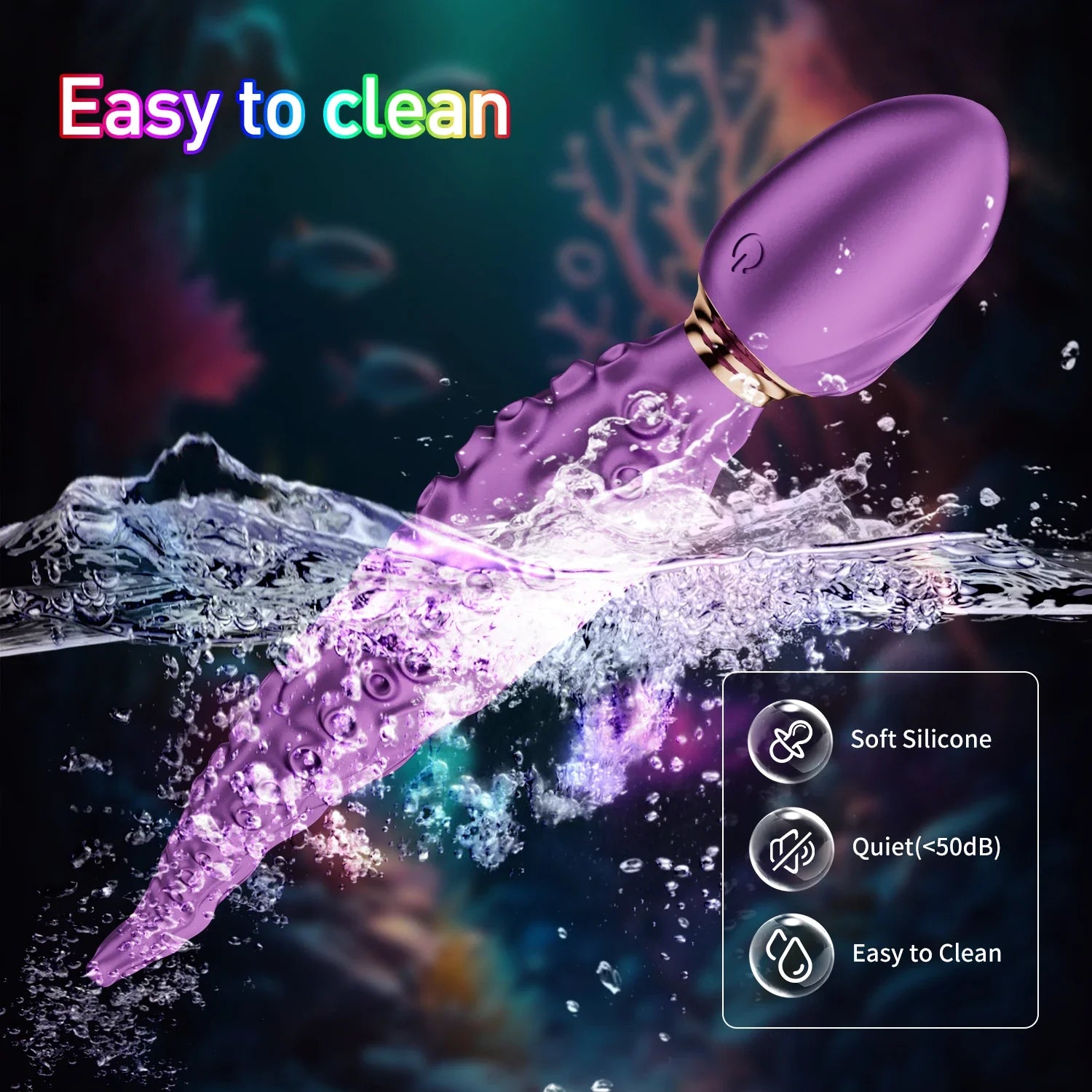 Deep Sea Thrill – 10-Mode Octopus G-Spot Vibrator