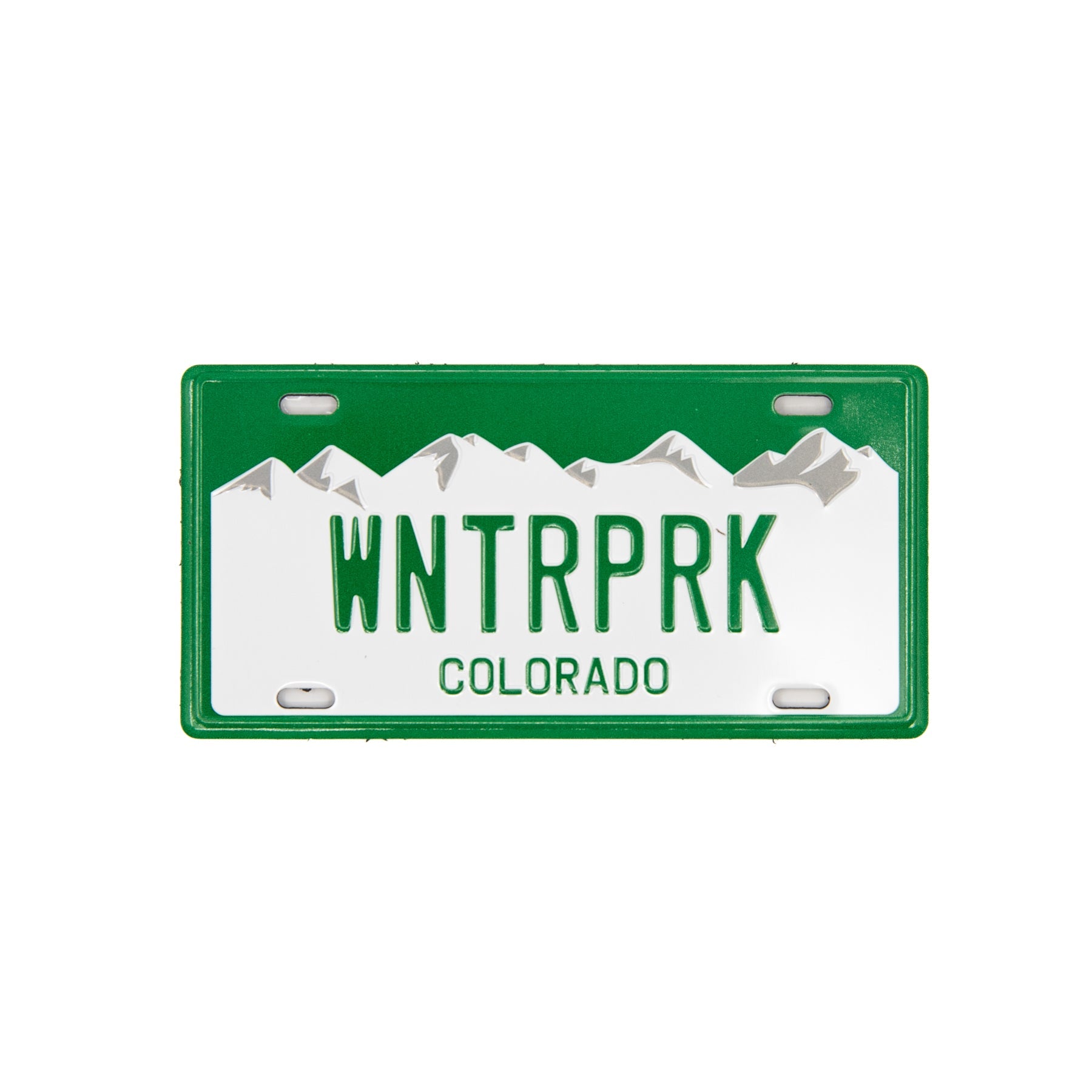 WNTRPRK - Colorado License Plate Magnet