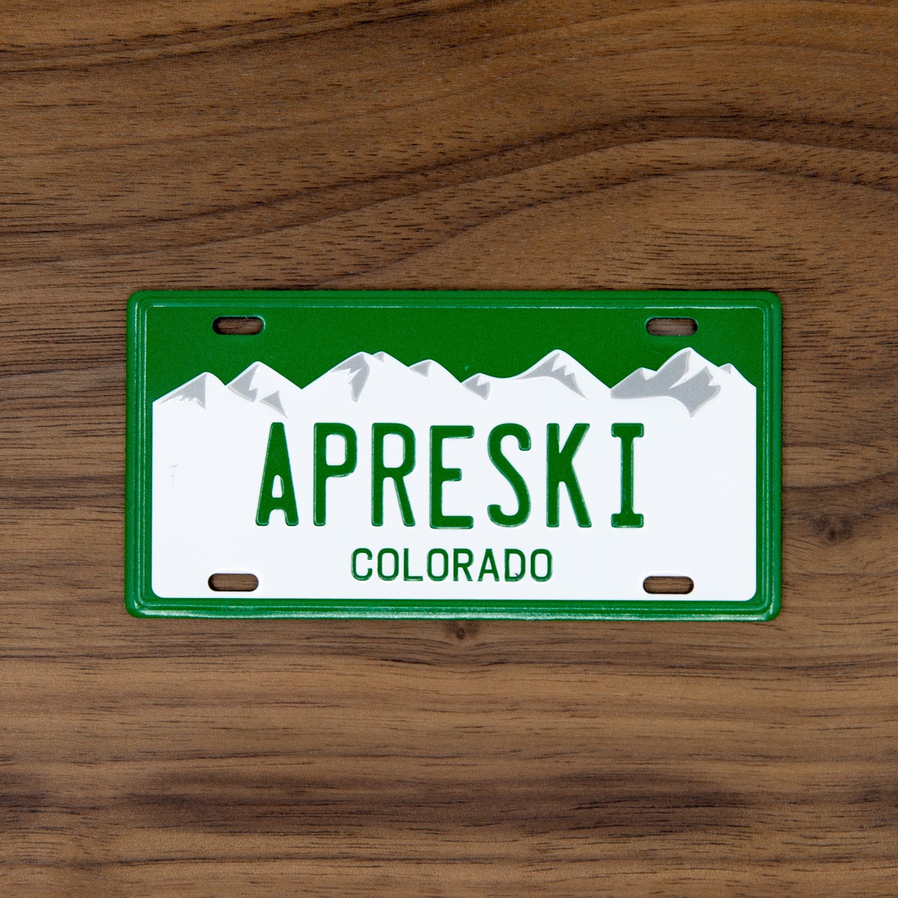 APRESKI - Colorado License Plate Magnet