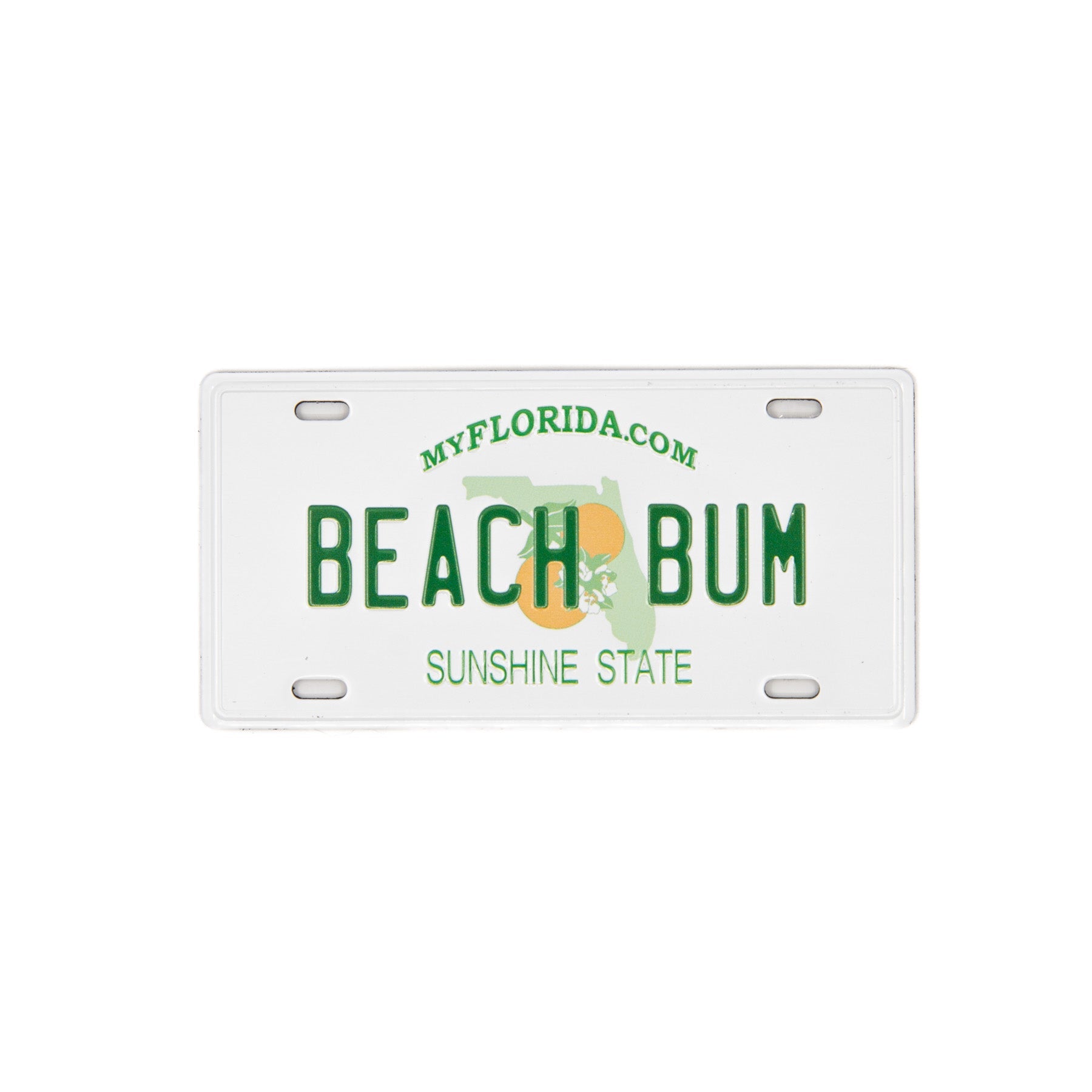 BEACH BUM - Florida License Plate Magnet