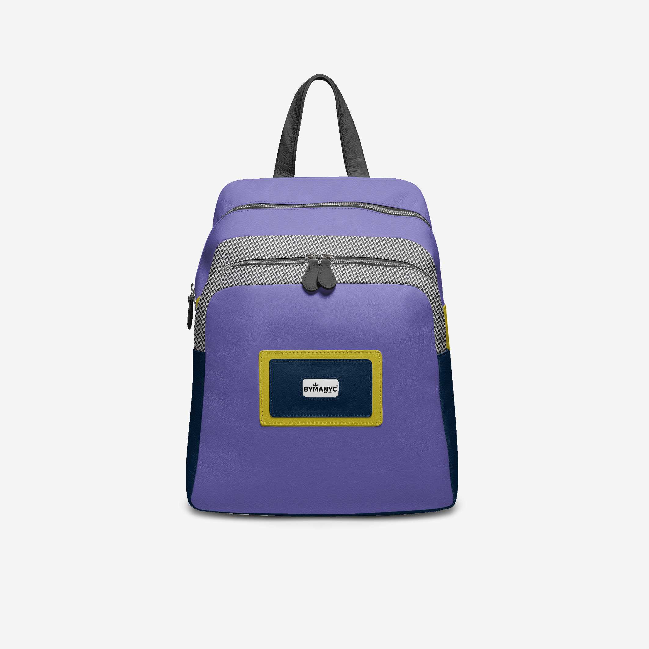 Urban Violet Vegan Backpack by BYMANYC ® New York – Made in Italy