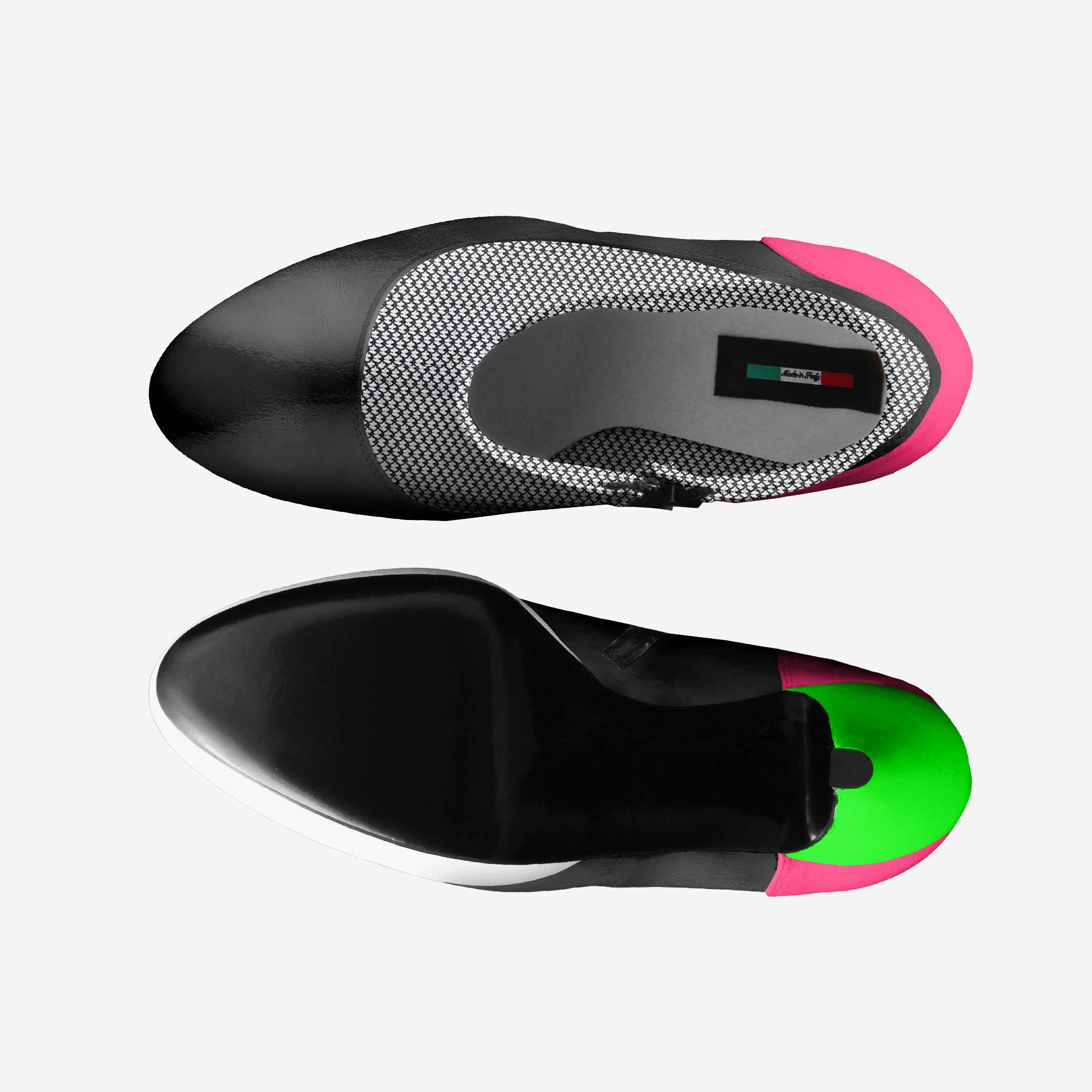 Vegan Ankle Boot Platform BYMANYC® New York Fierce Black