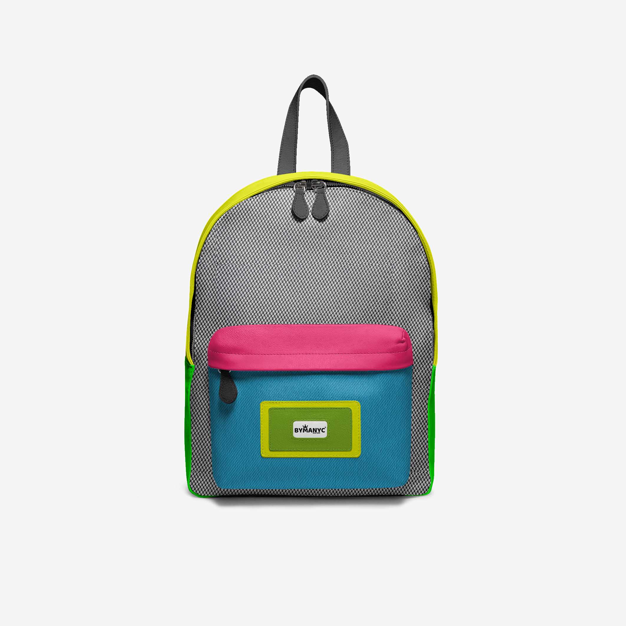 Vegan Backpack Brooklyn Pop by BYMANYC ® New York - Handmade Italy