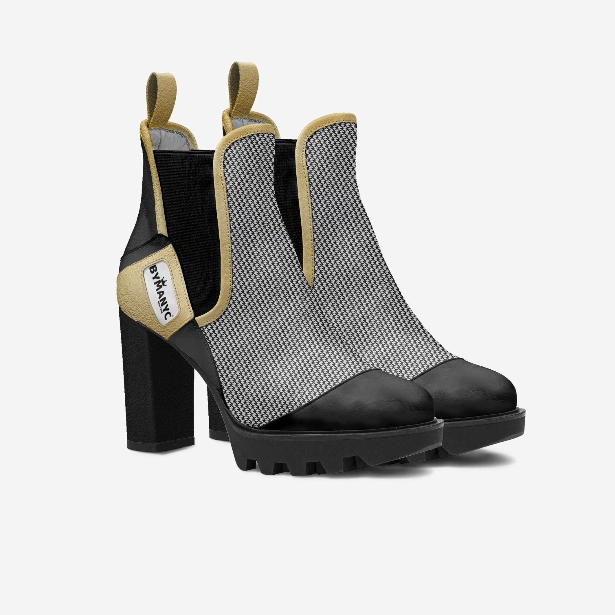Vegan Street Luxe Boot BYMANYC ® New York Soho Edge