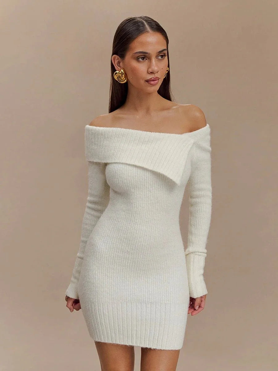 Aliza Dress Sweater Long Sleeved