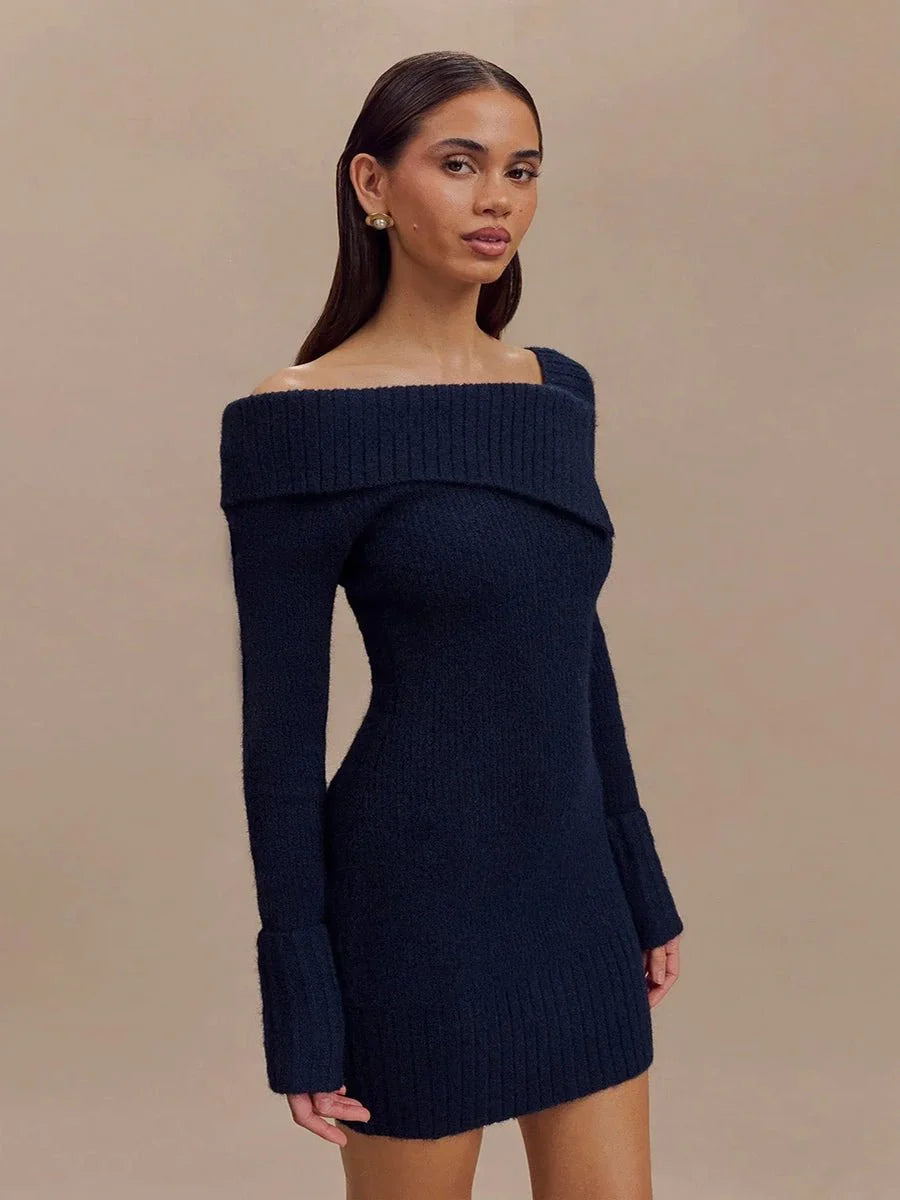 Aliza Dress Sweater Long Sleeved