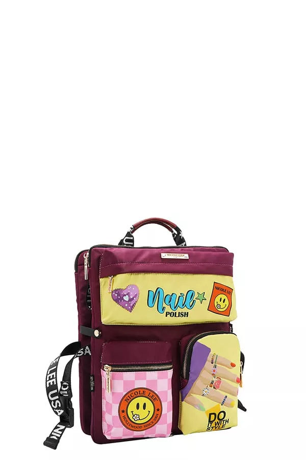 Nicole Lee USA Multi-Pocket Travel Backpack
