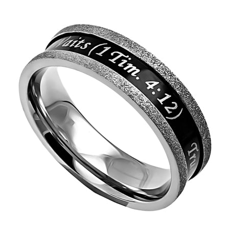 Ebony Champagne Ring