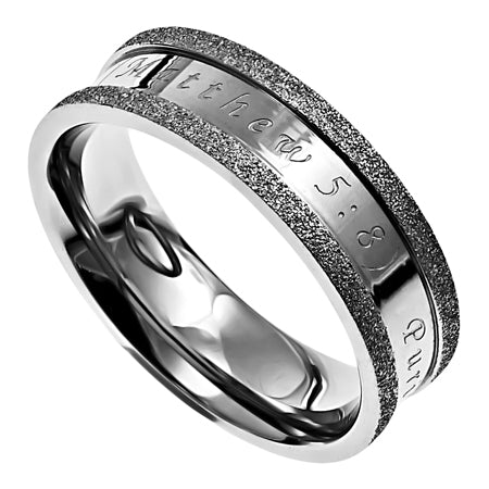 Silver Champagne Ring