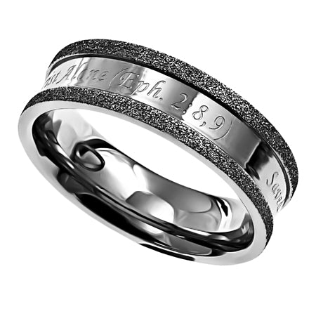 Silver Champagne Ring