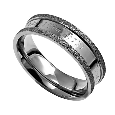 Silver Champagne Ring