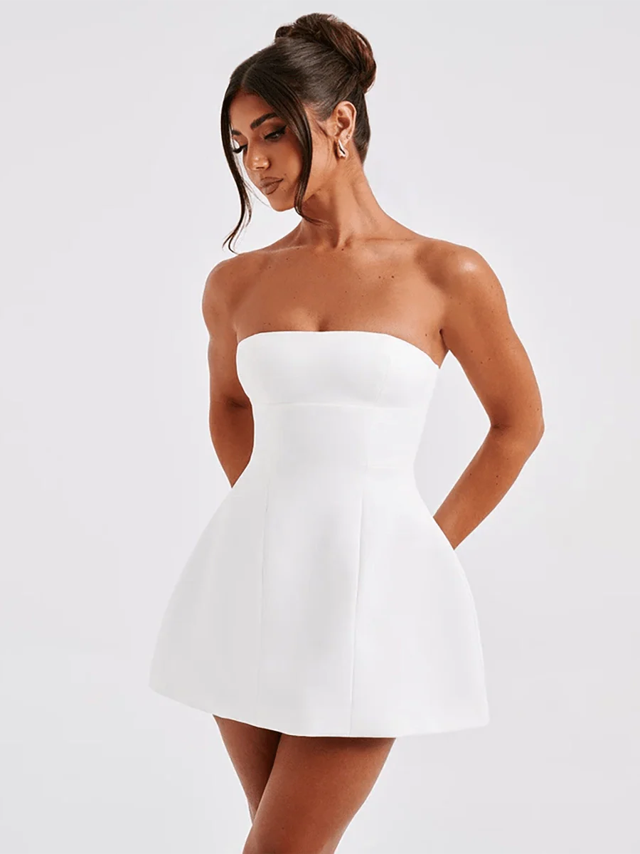 Daisy Summer Tube Dress - Floral Chic for Sunny Days!