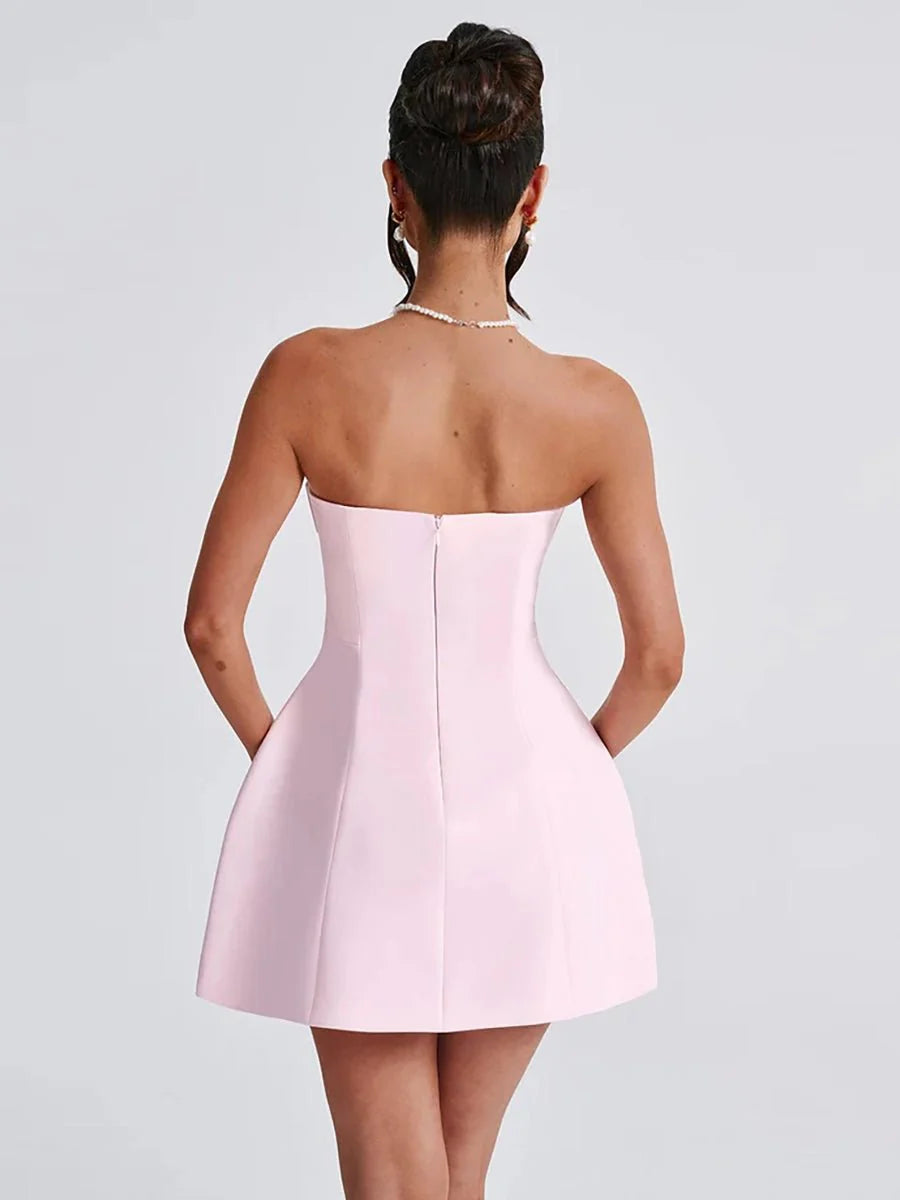 Daisy Summer Tube Dress - Floral Chic for Sunny Days!