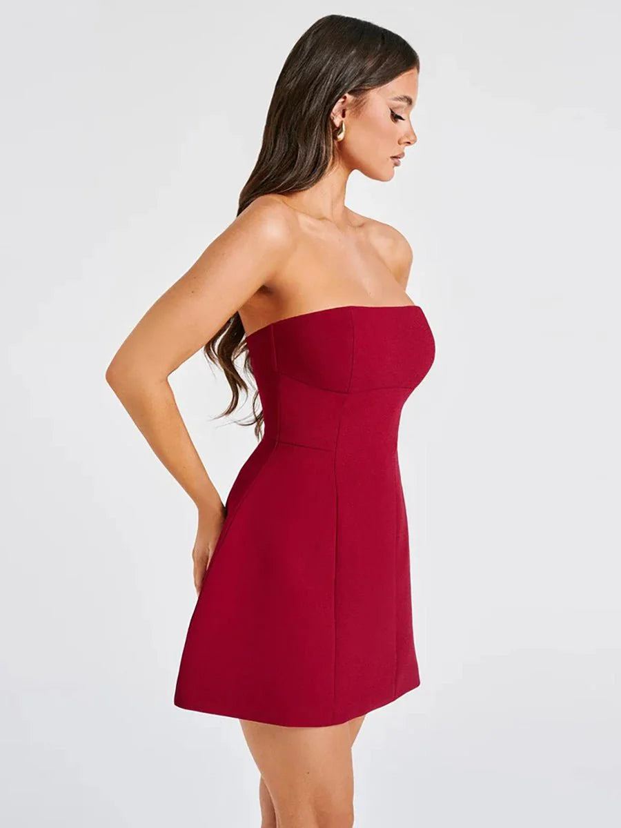 Daisy Summer Tube Dress - Floral Chic for Sunny Days!