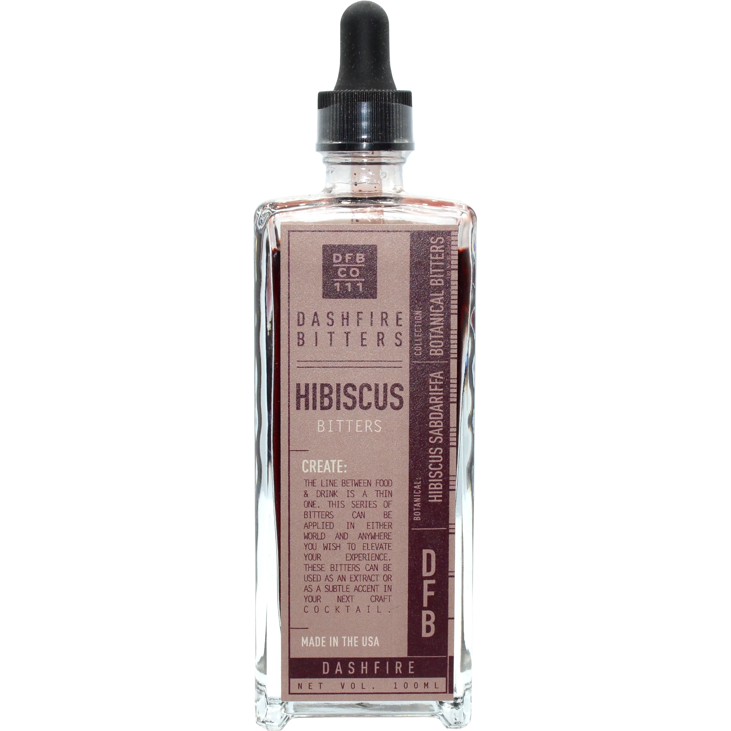 DASHFIRE Hibiscus Bitters 100 ml