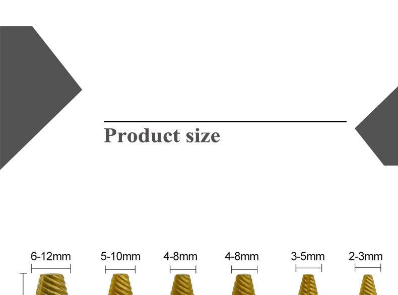 Screw Extractor Drill Bit Extraction Kit Broken Speed Bolt Extractor Bolt Remover Tool