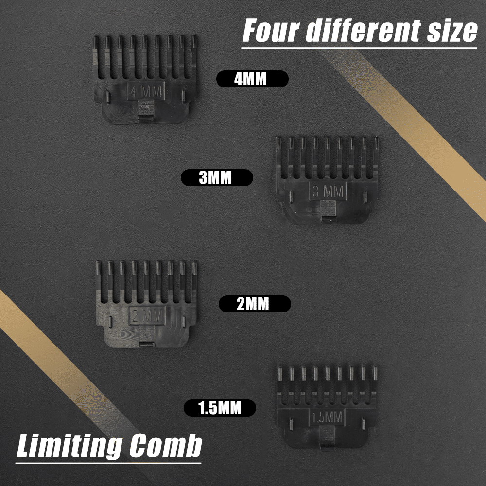 Professional Hair Clippers Trimmer Cutting Beard Cordless Barber Shaving Machine