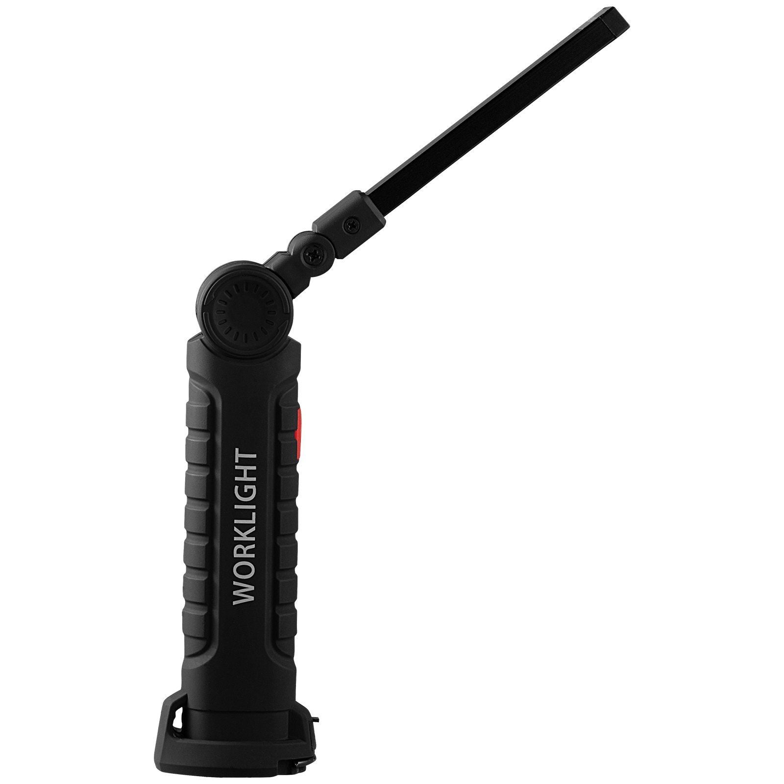 Rechargeable LED Work Light, 1200 mAh, Magnetic Mechanic Flashlight with Magnetic Base, 360° Rotation, 5 Lighting Modes, Foldable Grill Lamp for Mechanics, Car Repairs, Home, Emergency (2 Pack)