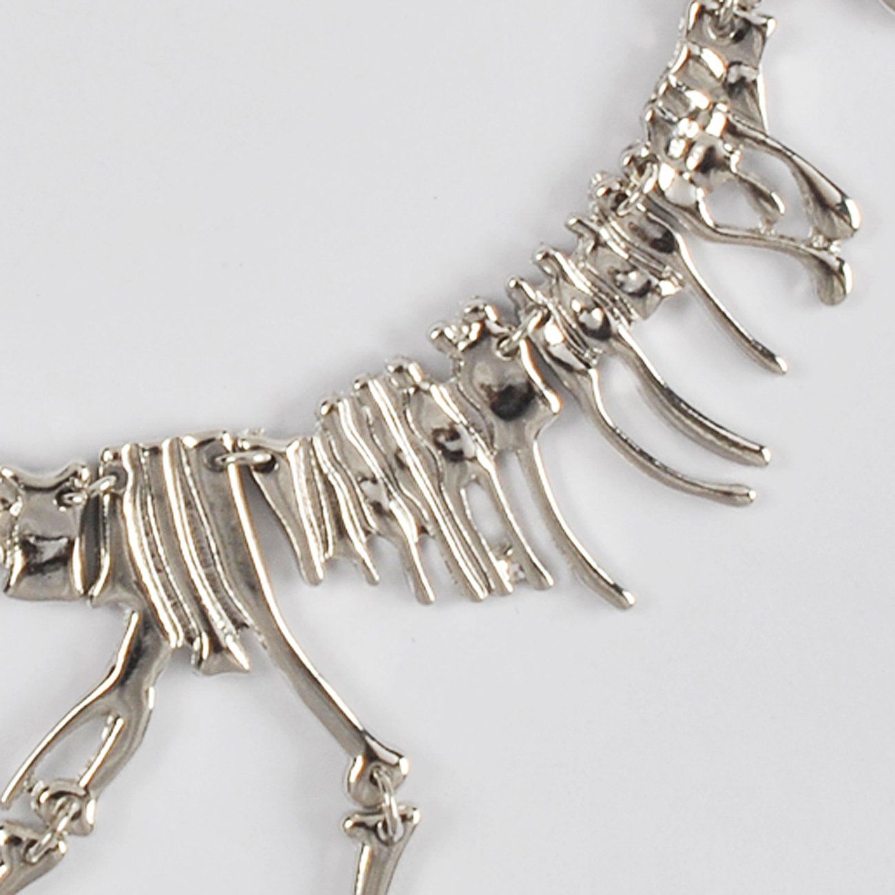 Jane Stone Fashion Statement Collar Necklace Vintage Openwork Bib Costume Jewelry