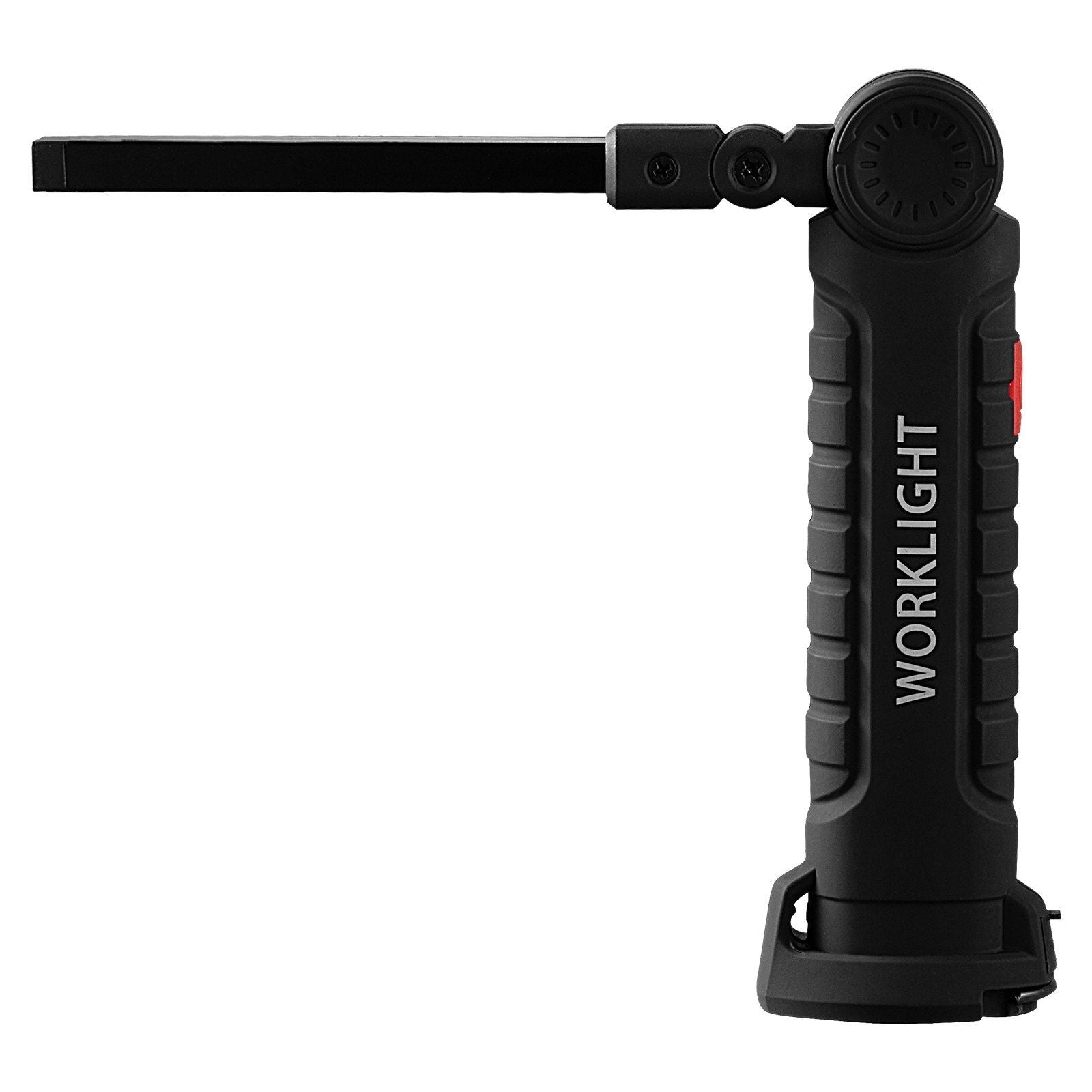 Rechargeable LED Work Light, 1200 mAh, Magnetic Mechanic Flashlight with Magnetic Base, 360° Rotation, 5 Lighting Modes, Foldable Grill Lamp for Mechanics, Car Repairs, Home, Emergency (2 Pack)