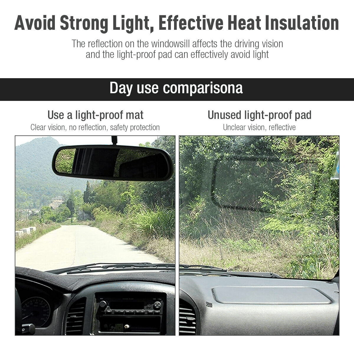 Car Dash Cover Mat Dashboard Pad for Chevy Silverado 1500 2500 Tahoe 2001-2006