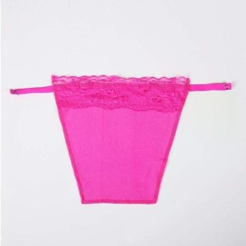 8 Pack Women Lace Cami Clip-on Mock Camisole Overlay Modesty Panel for Low-Cut Shirt