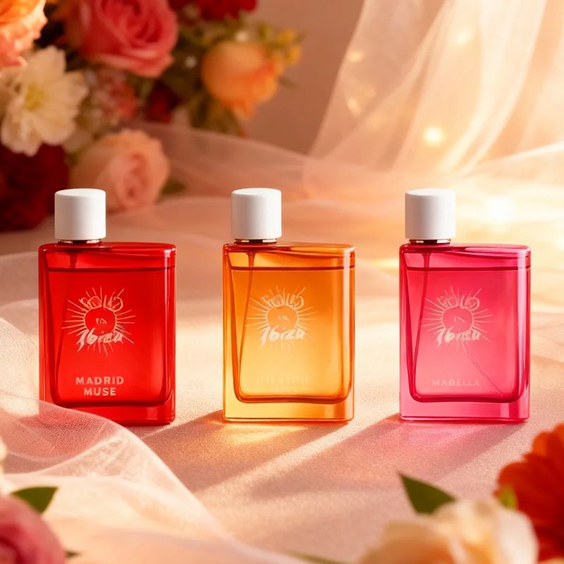 SOLO EN IBIZA Women's Perfume Gift Set - 3 x 1.02 Oz Eau de Parfum Spray - 3 Long-Lasting Scents - For Holiday, Dating, Daily Use & Parties - Ideal Women's Gift