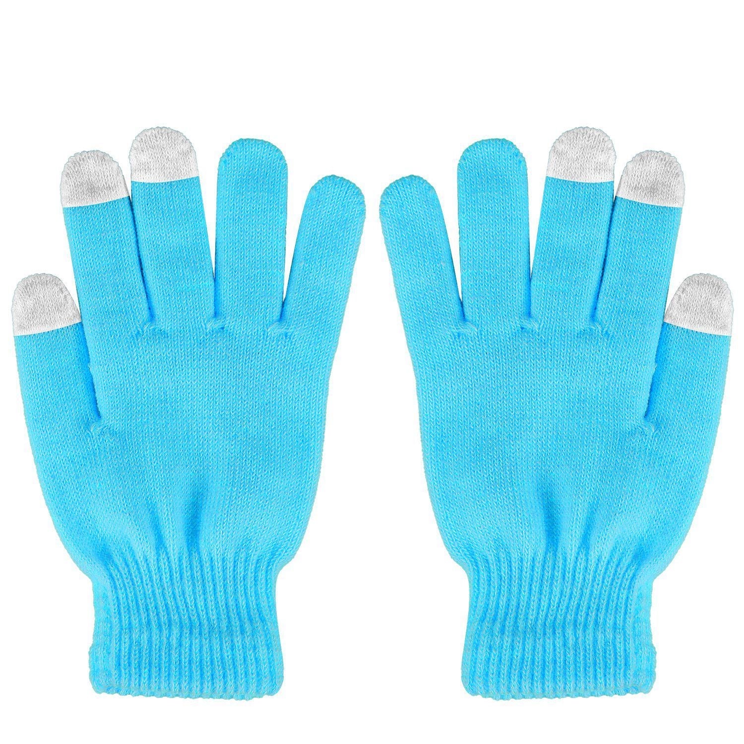 Unisex Winter Knit Gloves Touchscreen Outdoor Windproof Cycling Skiing Warm Gloves