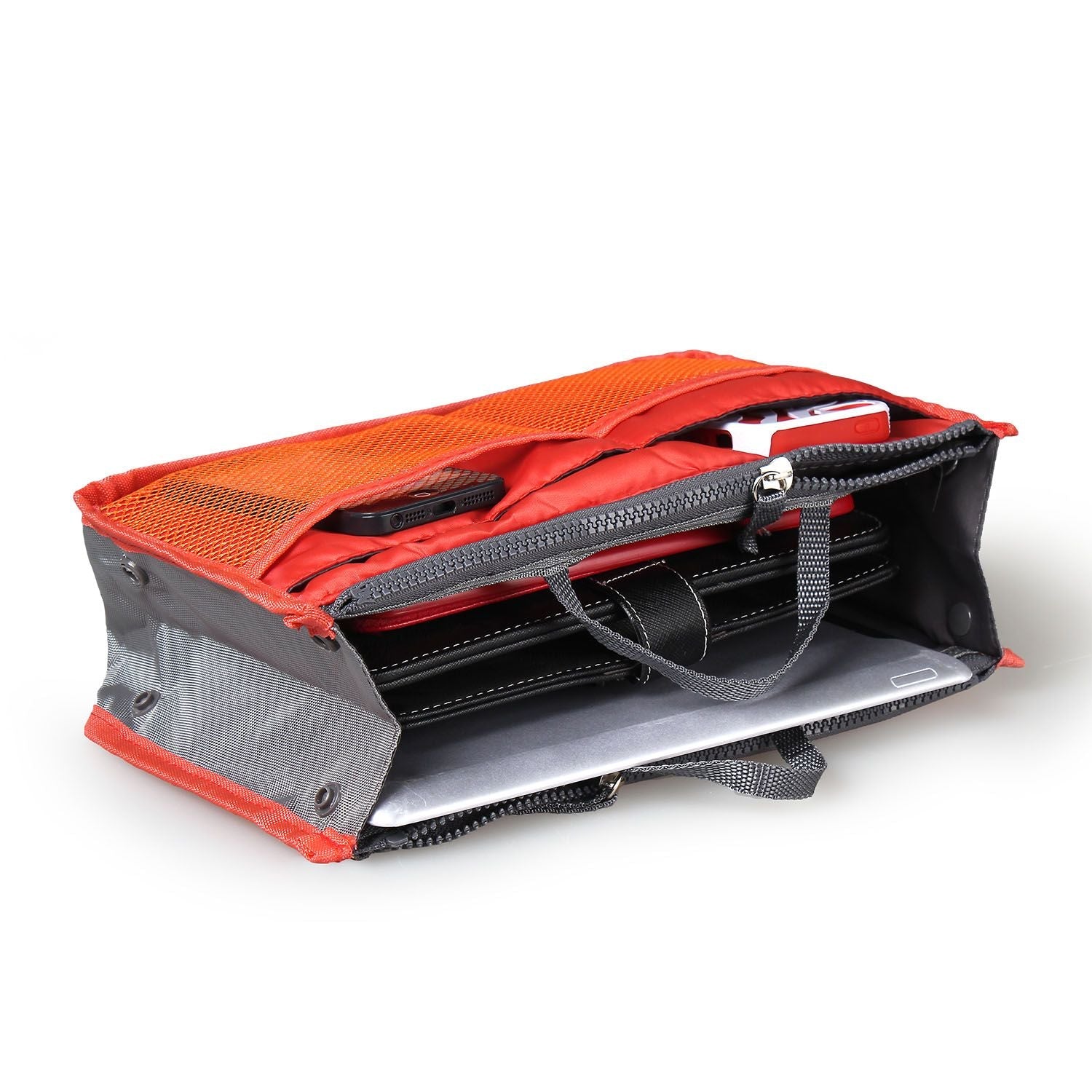 Women Lady Travel Insert Handbag Organiser Makeup Bags Toiletry Purse Liner w/Hand Strap