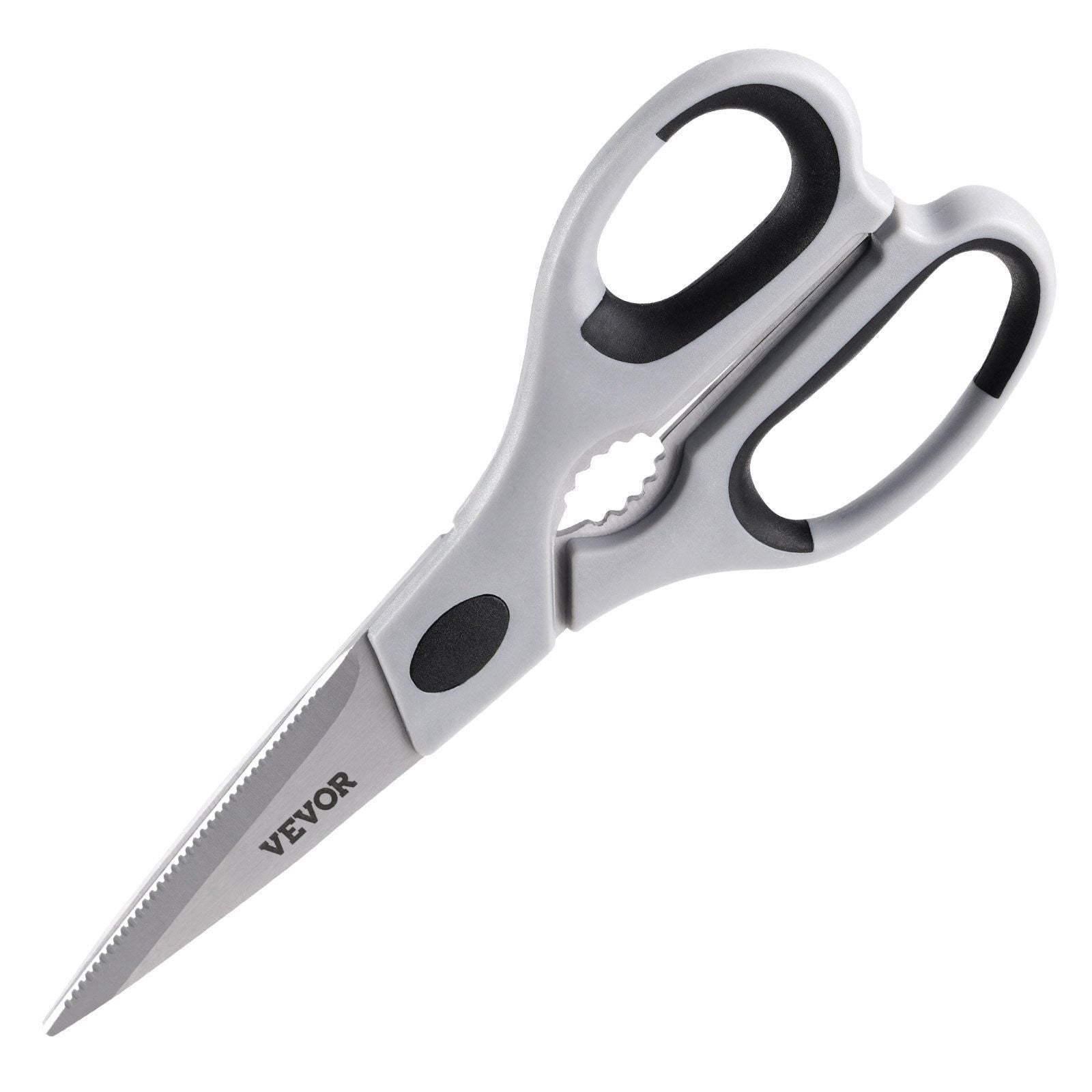 Kitchen Scissors Stainless Steel Kitchen Shears Protective Sheath Grey