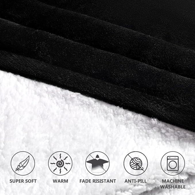 Krifey Wearable Blanket Hoodie, Oversized Sherpa Hooded as Birthday Gifts Christmas Gifts for Mom Women Girlfriend Men, Cozy Sweatshirt with Giant Pocket