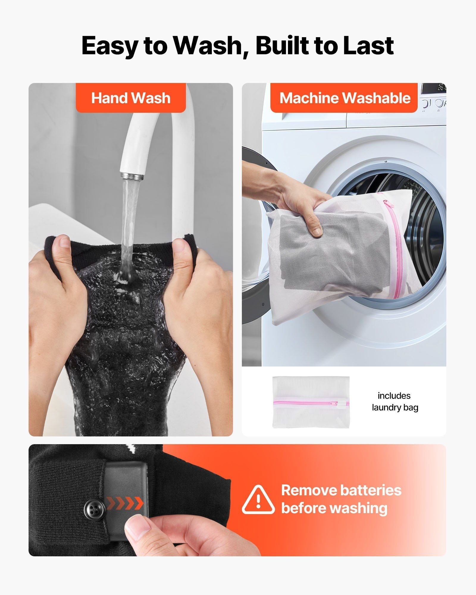 Heated Socks, 5000mAh Battery Powered, Rechargeable Heating Socks with 4 Heating Levels, Electric Heated Sock for Men Women, Foot Warmer for Hunting Riding Camping Hiking Skiing, Outdoor Work