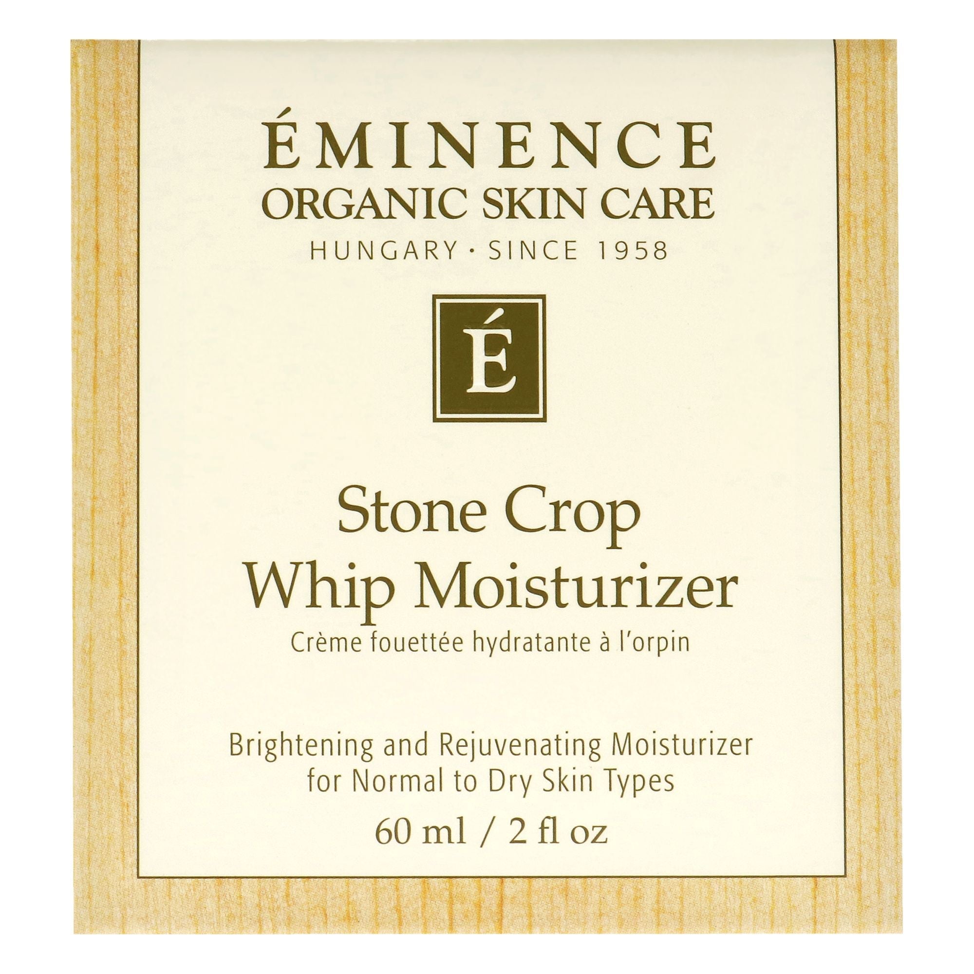 Stone Crop Whip Moisturizer by Eminence for Unisex - 2 oz Moisturizer
