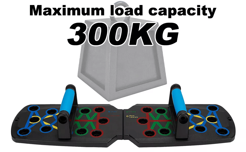 28 in 1 Push Up Rack Board System Fitness Workout Train Home Gym Exercise Stands