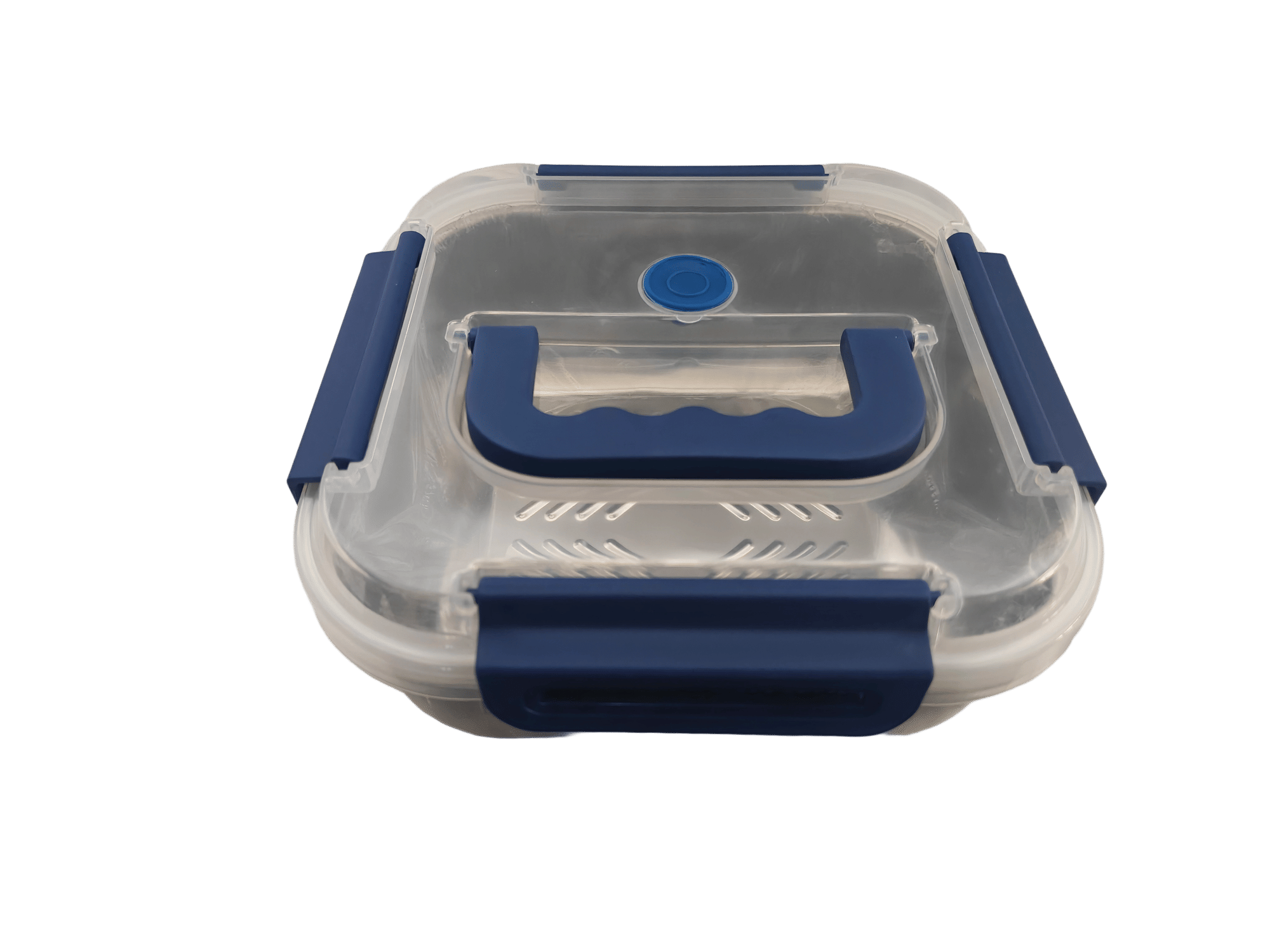 Yakimoto 2/4/6/8/10 PCS Extra-Large Stainless Steel Food Storage Containers With Blue Lids - Deep Design, Airtight Seal, Perfect For Refrigerator Organization, Meal Prep, Lunch Boxes & Kitchen Pantry