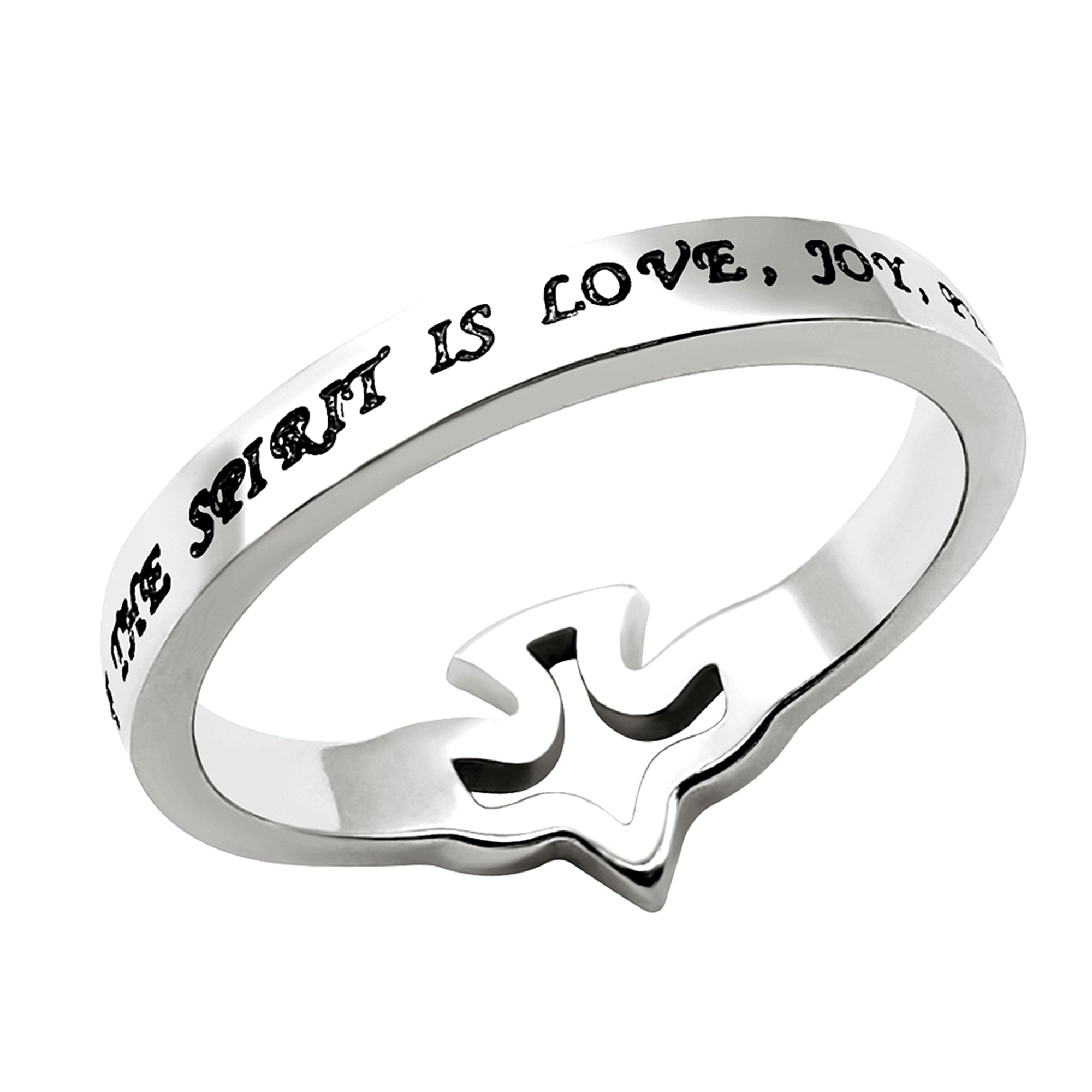 CZ Dove Ring