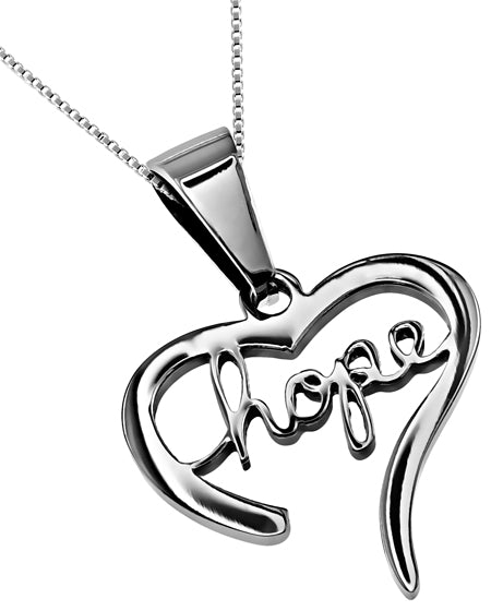 Handwriting Heart Necklace