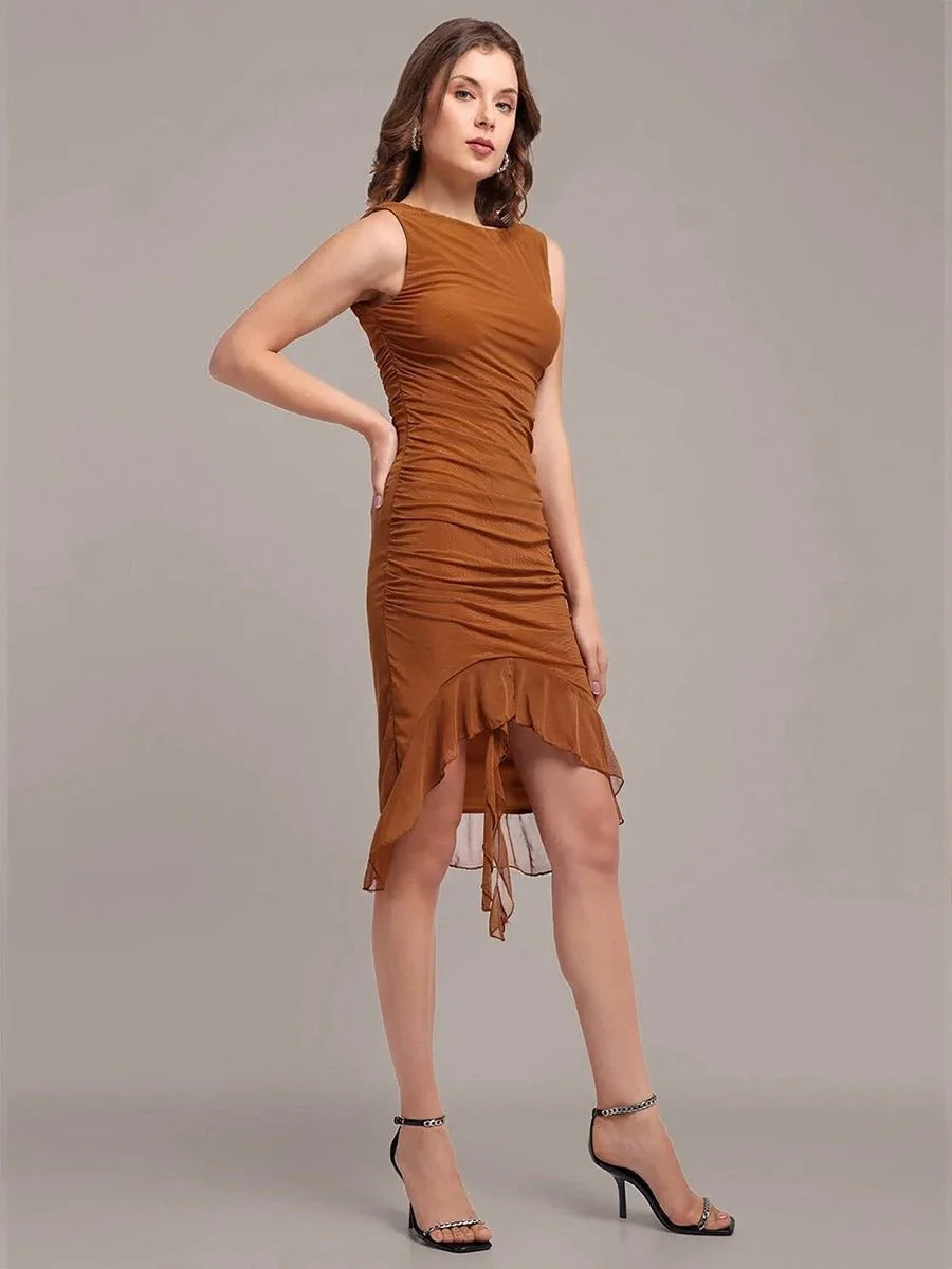 Ifeanyi Summer Slim Skinny Sleeveless Dress