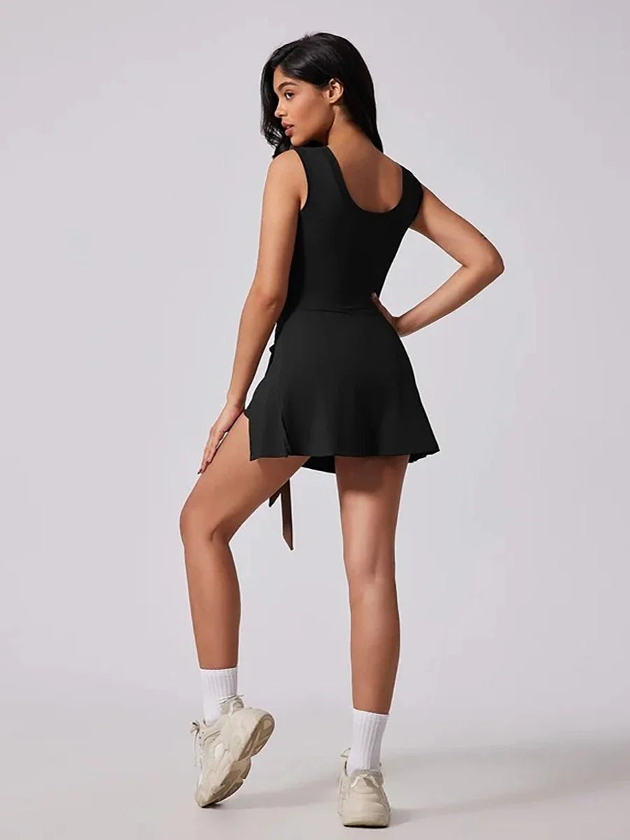 Judith Sexy Sleeveless Sports Romper